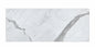 DreamLine Epiphany Shower Surrounds Glue up Alcove Wall Tiles 15 75in x 31 5in In Smooth Marble Glacier WTEP1531XSM11