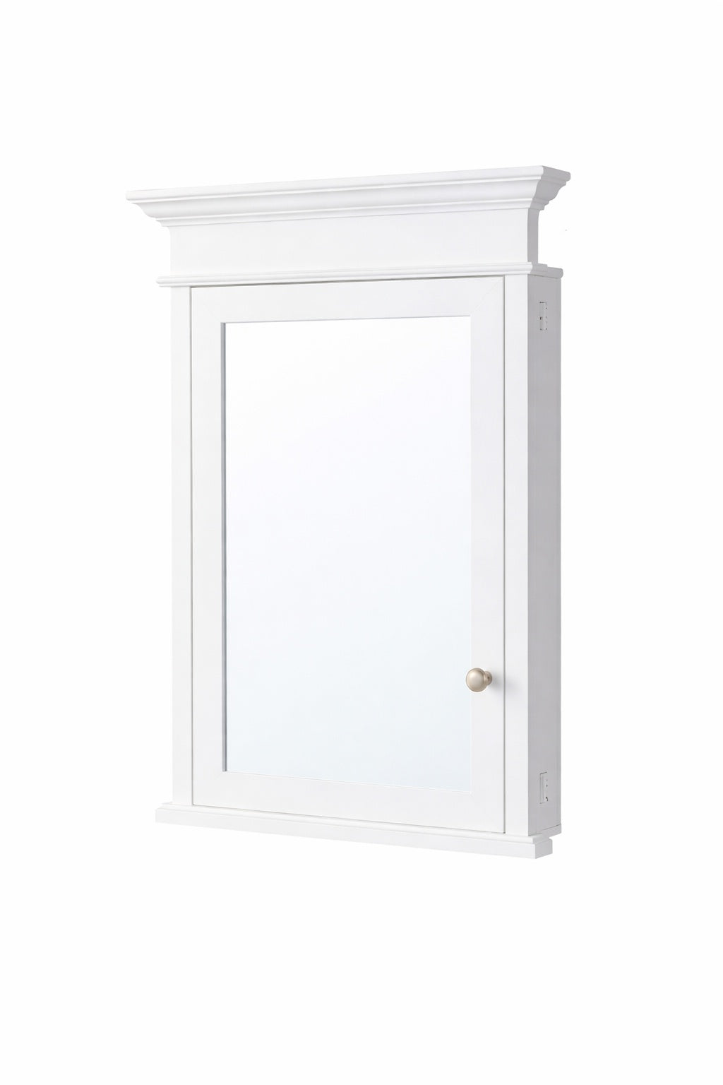 Forclover Fully Assembled 26 In W X 32 In H Rectangular Recessed Mount Solid Wood Medicine Cabinet With Mirror Blum Hinges