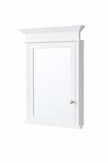 Forclover Fully Assembled 26 In W X 32 In H Rectangular Recessed Mount Solid Wood Medicine Cabinet With Mirror Blum Hinges