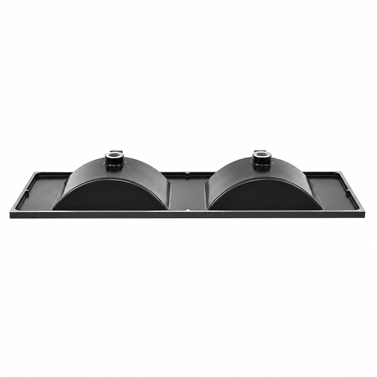 Swiss Madison 18 5 in W x 47 88 in D Ceramic Vanity Top in Matte Black