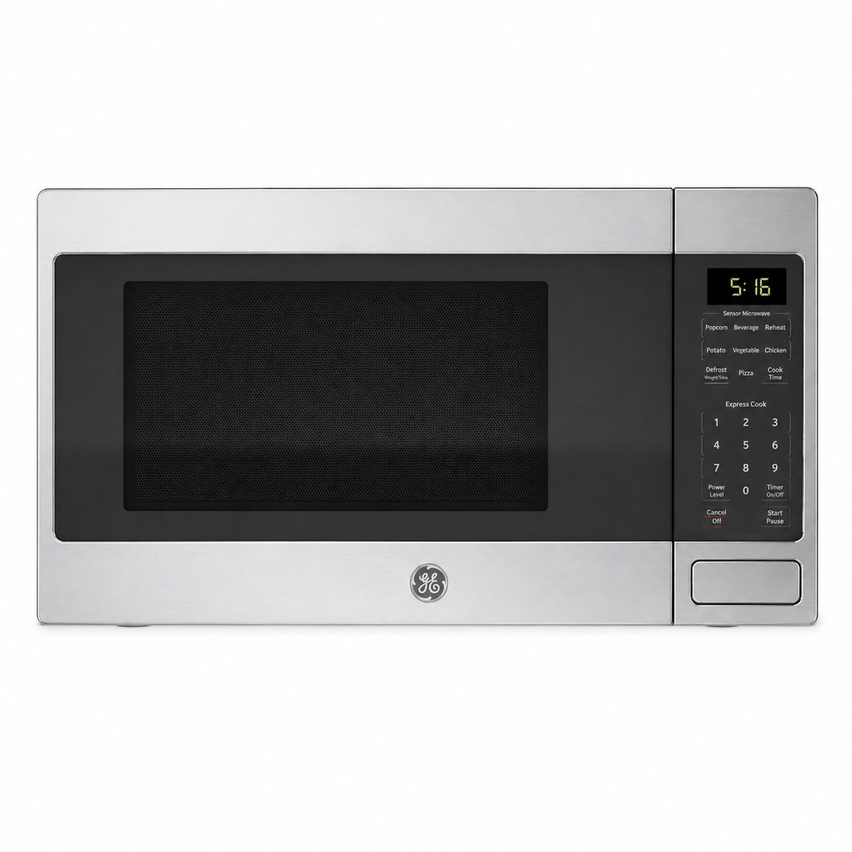GE 1 6 Cu Ft Countertop Microwave Oven GCST16S1WSS