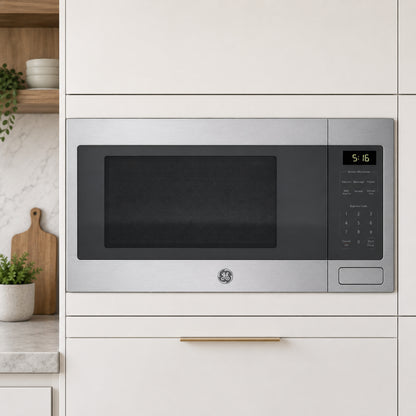 GE 1 6 Cu Ft Countertop Microwave Oven GCST16S1WSS