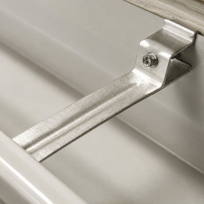 Everbilt 5 inch Aluminum Gutter Hanger with Screw 80 pack 1398