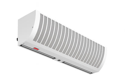 36 in Industrial Air Door Blower Dual Speed 1200 Cfm For Indoor Entryways Includes Robust Limit Switch Wall Mount