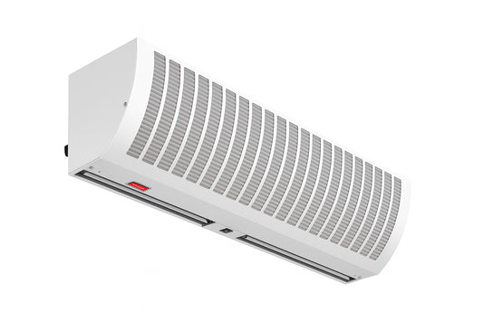 36 in Industrial Air Door Blower Dual Speed 1200 Cfm For Indoor Entryways Includes Robust Limit Switch Wall Mount