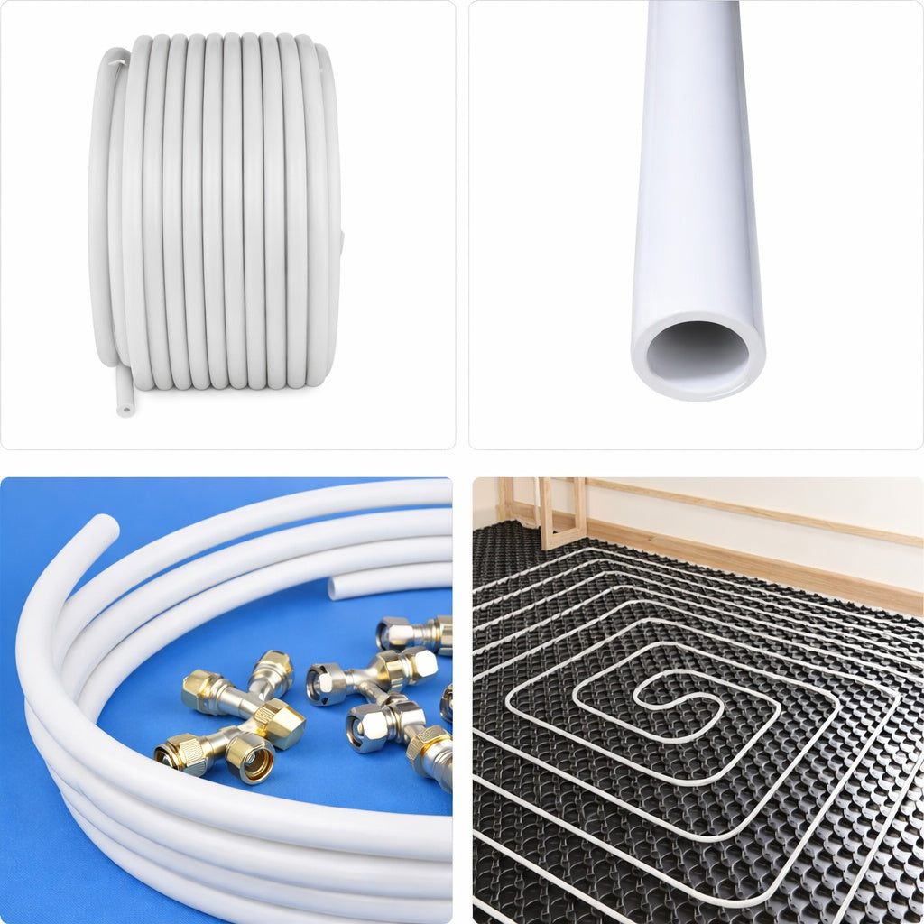 Uponor AquaPEX 3 4 in x 100 ft White with Blue Print PEX A Expansion Pipe