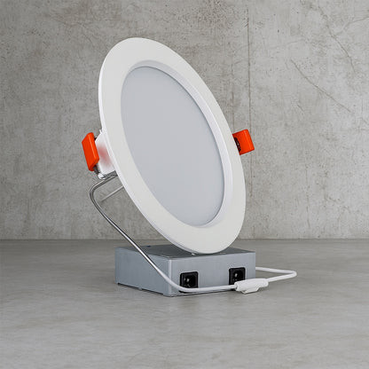 HALO 6 in Selectable CCT for Use in New Construction Remodel Retrofit Installation Integrated LED Downlight 4 Pack