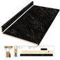6 ft Straight Laminate Countertop All Inclusive Kit in Textured Sombra with Eased Edge and Loose Backsplash SRKIT166