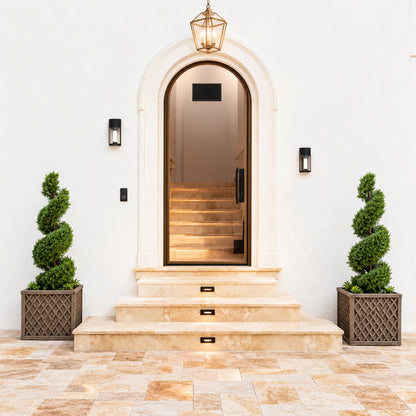 Poetree 3 ft Artificial Cedar Spiral Topiary Tree in Pot 2 Pack HDSSSBSLX90CM 2