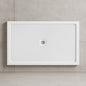 60 in. L x 36 in. W Alcove Shower Pan Base with Center Drain