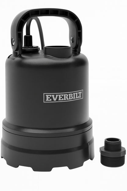 Everbilt 1 3 HP Submersible Aluminum Utility Pump EB91430