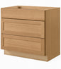 Hampton Bay Avondale 36 in W x 24 in D x 34 5 in H Ready to Assemble Plywood Shaker Base Kitchen Cabinet in White Oak