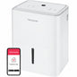 Frigidaire 22 pt 1500 sq ft Dehumidifier with Bucket in White FHDD2234W1