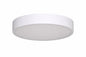 11.81 IN. 1-LIGHT WHITE ROUND INTEGR
