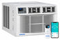 Garvee 23 200 BTU DOE 230 208V Window AC Unit with Heater Dehumidifier 3 Fan Speed WiFi Enabled Cools 1 500 Sq Ft TYYU59F