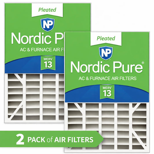 Nordic Pure 16 in x 20 in x 5 in Honeywell Lennox Replacement Air Filter MERV 13 2 Pack