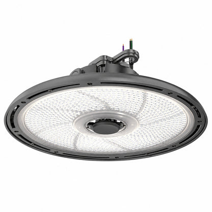 Lithonia Lighting Contractor Select REBL 14 6 in 400 Watt Equivalent Integrated LED Dimmable Black High Bay Light Fixture Switchable CCT REBL ALO16 UVOLT SWW3 80CRI DBL M2