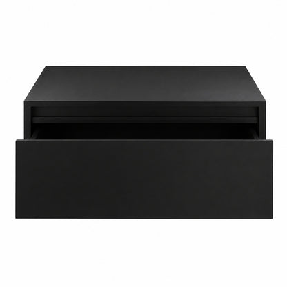 Swiss Madison Avancer 36 in Wall Mounted Bathroom Vanity Cabinet without Top in Black Oak SM BV4902AO C