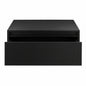 Swiss Madison Avancer 36 in Wall Mounted Bathroom Vanity Cabinet without Top in Black Oak SM BV4902AO C