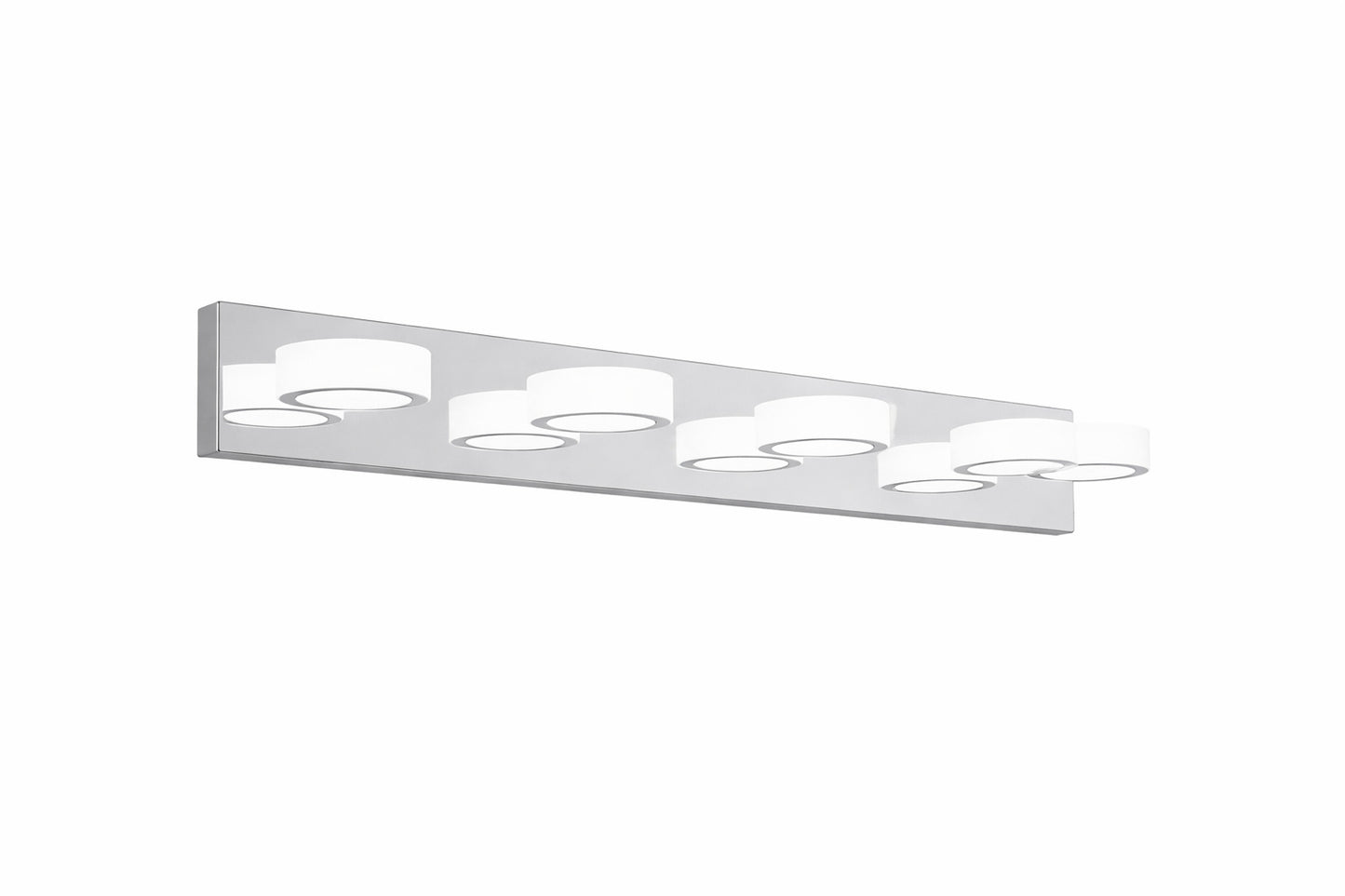 Amucolo 29 1 in 4 Light Modern Chrome LED Vanity Lights Fixture Over Mirror Bath Wall Lighting LIGHT