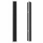 Briignite 24 in Black Vertical Integrated LED Wall Sconce Outdoor Indoor Waterproof 3000K Warm Light for Porch Deck and Garden HR WB14001BL 1AP3