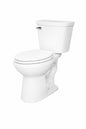 Gerber Maxwell Choice 12 in Rough in 2 Piece 1 28 GPF Single Flush Round Chair Height Toilet in White with Soft Close Seat GRS48220