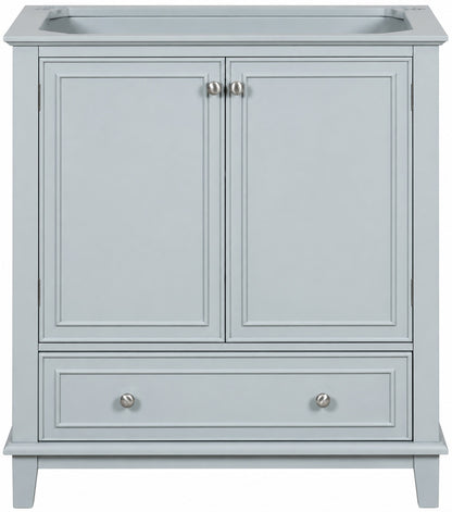 Virubi 30 in Modern Classic Bath Vanity Cabinet without Top in Green