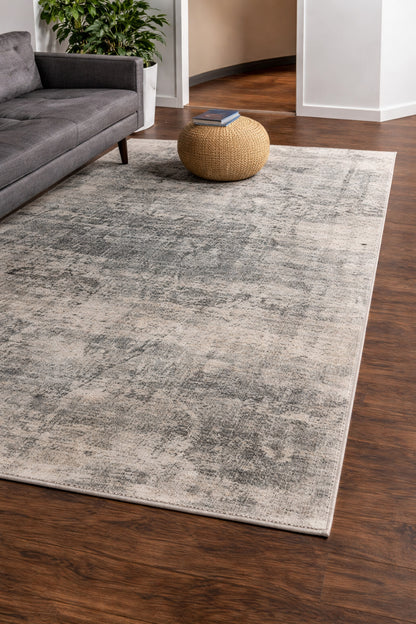 Unique Loom Chateau Quincy Gray 10 0 x 14 5 Area Rug