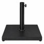 Crestlive Products 55 lbs Weighted Patio Umbrella Base fits Pole Sizes 1 37 1 9 in Concrete Outdoor Market Umbrella Stand in Black CL UB016BLK55