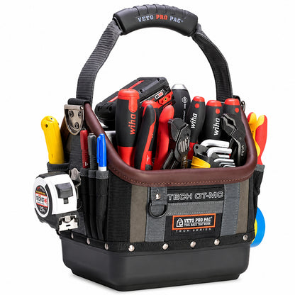 VETO PRO PAC 13 in 28 Pocket Original Nylon Bag Tote with Padded Handle Shoulder Strap Shatterproof Waterproof Weatherproof VPP10061