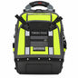 VETO PRO PAC 13 in 39 Pocket Hi Viz Yellow Nylon Bag Tote with Padded Handle Zippered Top Shatterproof Waterproof Weatherproof