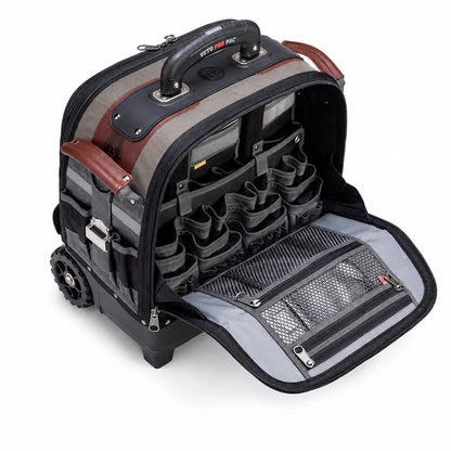 VETO PRO PAC 20 in 85 Pocket Original Nylon Bag Tote with Padded Handle Wheeled Shatterproof Waterproof Weatherproof Zippered Top VPP10260