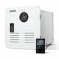 VEVOR RV Tankless Water Heater Instant Shower with 15 x 15 in White Door and Remote Controller 55000BTU Optimized Hot Water JRSFCRSQ15X1DWU9QV9