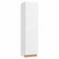 Hampton Bay Leyton 24 in W x 84 in H x 24 in D Ready To Assemble Plywood Slim Shaker Utility Pantry Cabinet in Alpine White SL UP2484