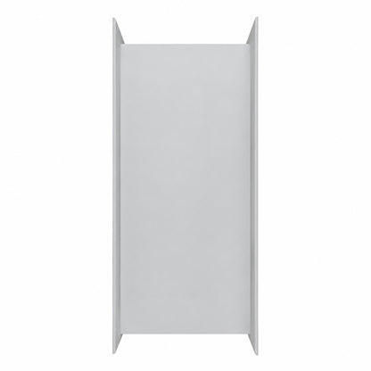 Streamline DSH 1060 94 36 in L x 36 in W x 76 in H 3 Piece Glue Up Alcove Shower Wall Surround in White Tile Finish DSH 1060 94