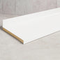 4 ft. Cream Laminate Countertop Kit with Full-Thickness Square Edge in Matte Aurora Stone