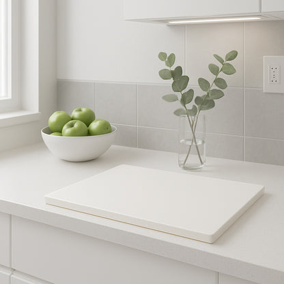 4 ft. Cream Laminate Countertop Kit with Full-Thickness Square Edge in Matte Aurora Stone