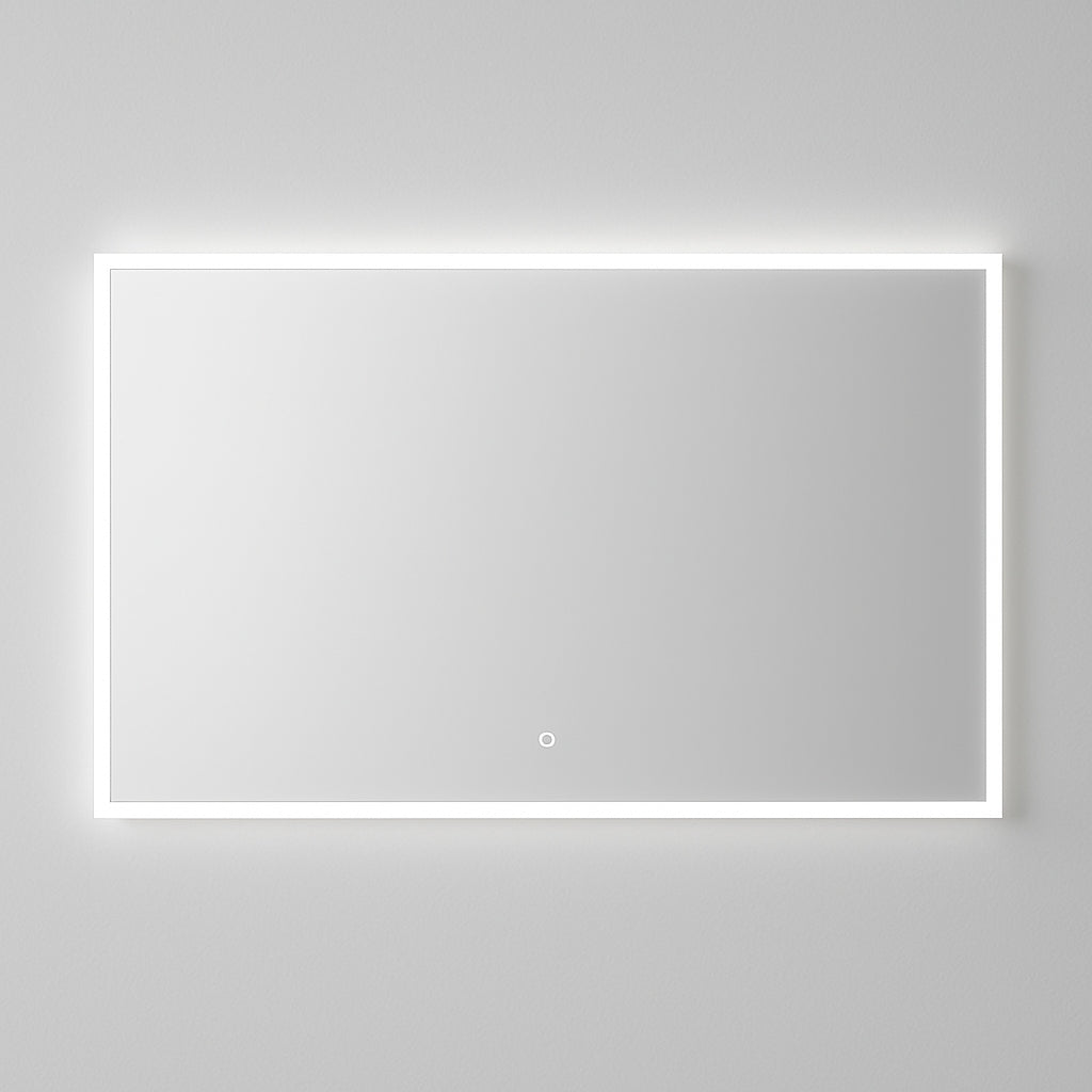 Artika Romy 28 in W x 28 in H 3CCT Round Wall Bathroom Anti Fog Vanity Mirror with Black Frame WMIRH ROCH