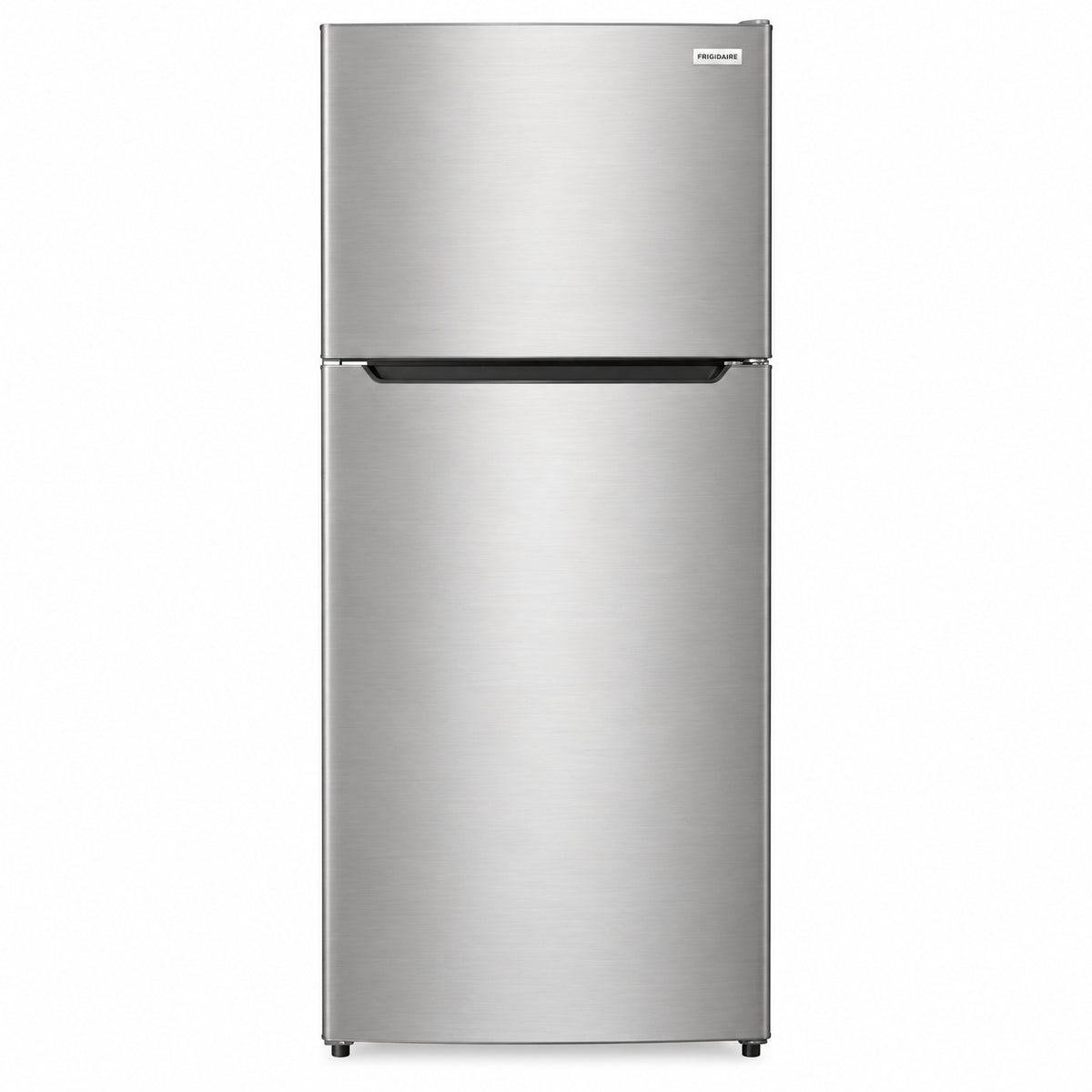 Vissani 18 1 cu ft Top Freezer Refrigerator in Fingerprint Resistant Stainless Steel Look Garage Ready MDTF18SSR5