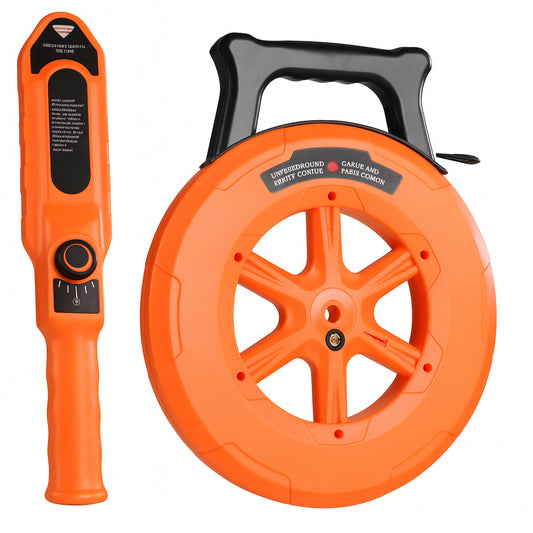 SKYSHALO Pipe Locators, 100 ft./30m PVC Pipe Locators Underground, IP67 Waterproof Pipe Blockage Detector, Adjustable Sensitivity