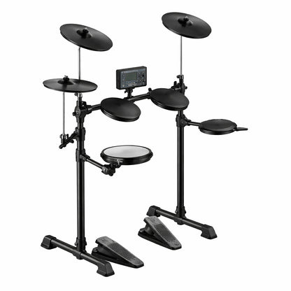 Skyshalo Electric Drum Set Usb Midi Supported 6 5 In Quiet Mesh Snare Electric Drum Set With 10 In Cymbals Drum Sticks