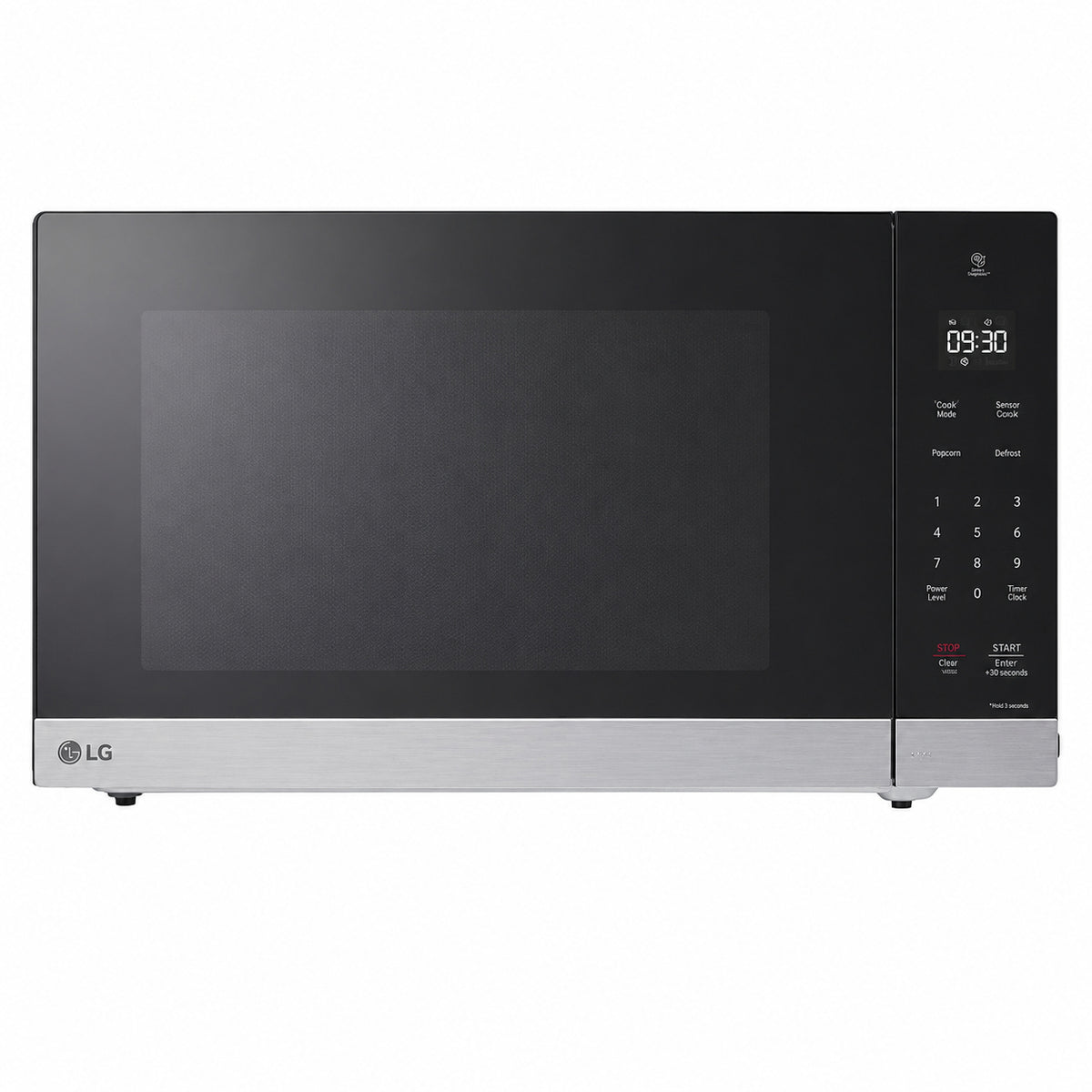LG NeoChef 2 0 cu ft 1200 Watt Countertop Microwave in Black Stainless Steel with Smart Inverter MSER2090D