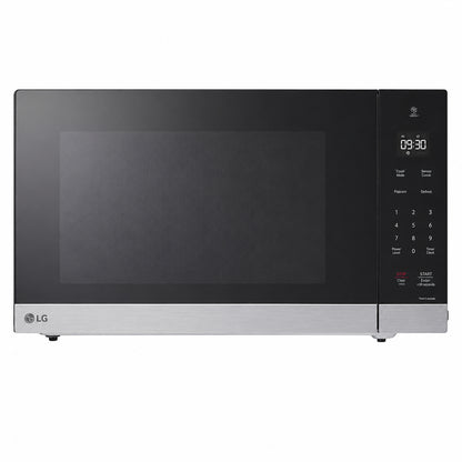 LG NeoChef 2 0 cu ft 1200 Watt Countertop Microwave in Black Stainless Steel with Smart Inverter MSER2090D