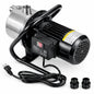 SKYSHALO Shallow Well Pump 1 5 HP 115V 1200 GPH 164 ft Height 87 psi Max Pressure Portable Stainless Steel Sprinkler Booster