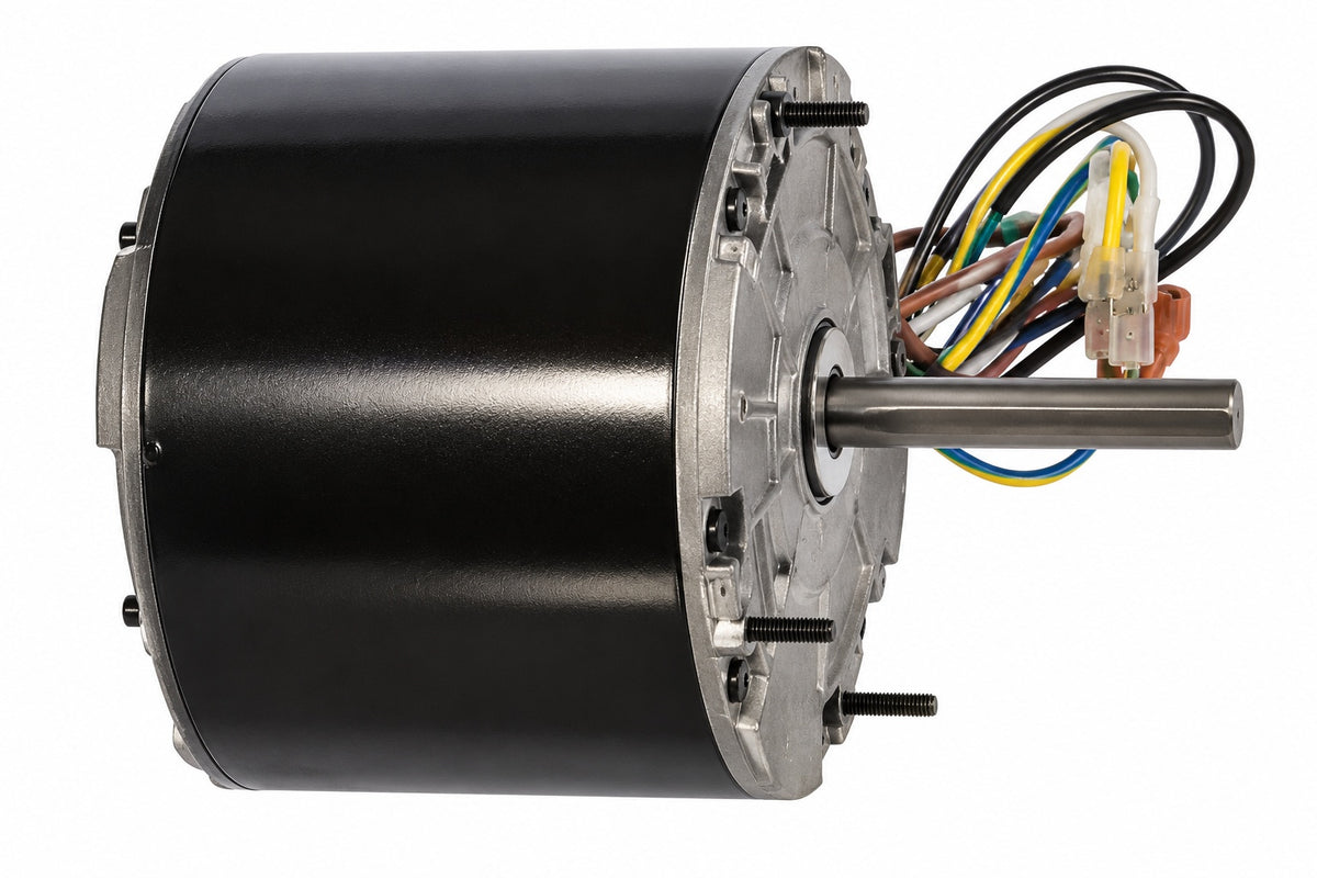 Packard 42 Frame Multi Fit 1 4 1 6HP 1075 RPM Condenser Fan Motor 208 Volt 230 Volt 60Hz 49723