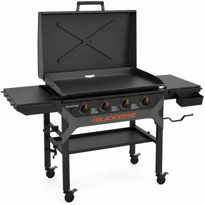 R W FLAME 43 in 50 000 BTU Multi Purpose Rectangular Propane Gas Fire Pit Table