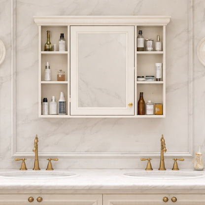 Swiss Madison 30 in W x 18 in D Ceramic Vanity Top in Glossy White