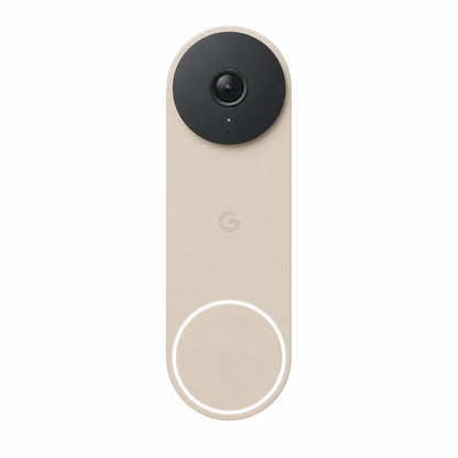 Google Nest Doorbell Wired 3rd Gen Smart Wi Fi Video Doorbell Camera Linen GA09969 US