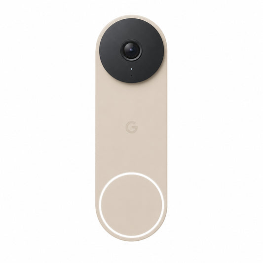 Google Nest Doorbell Wired 3rd Gen Smart Wi Fi Video Doorbell Camera Linen GA09969 US