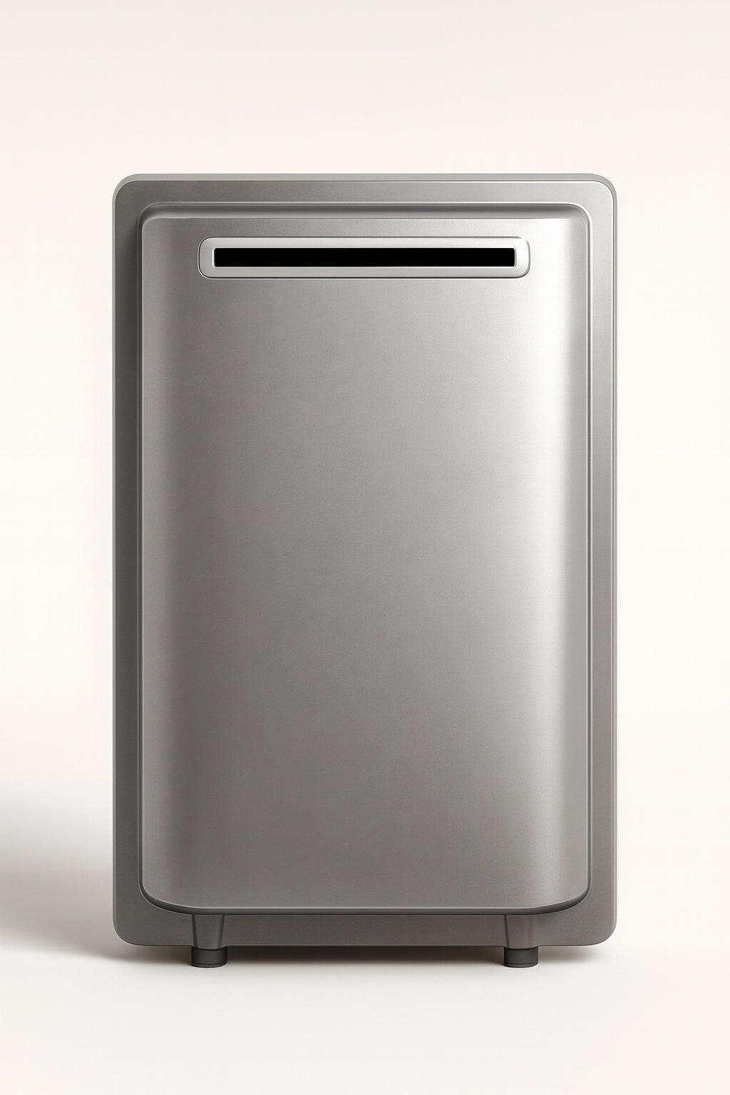 SKYSHALO 8 Gal. Propane Tankless Water Heater, 191000 BTU, Instant Hot Water, Smart Control, 3/4 in. NPT, Silver Gray